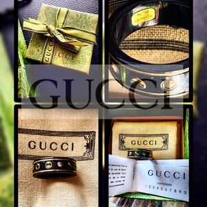 💎 NWT - STUNNING AUTH GUCCI ICONS RING 💎